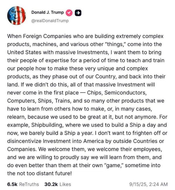 炫多配资 抓完人又哄？特朗普“欢迎外企赴美” 韩国：这事没完